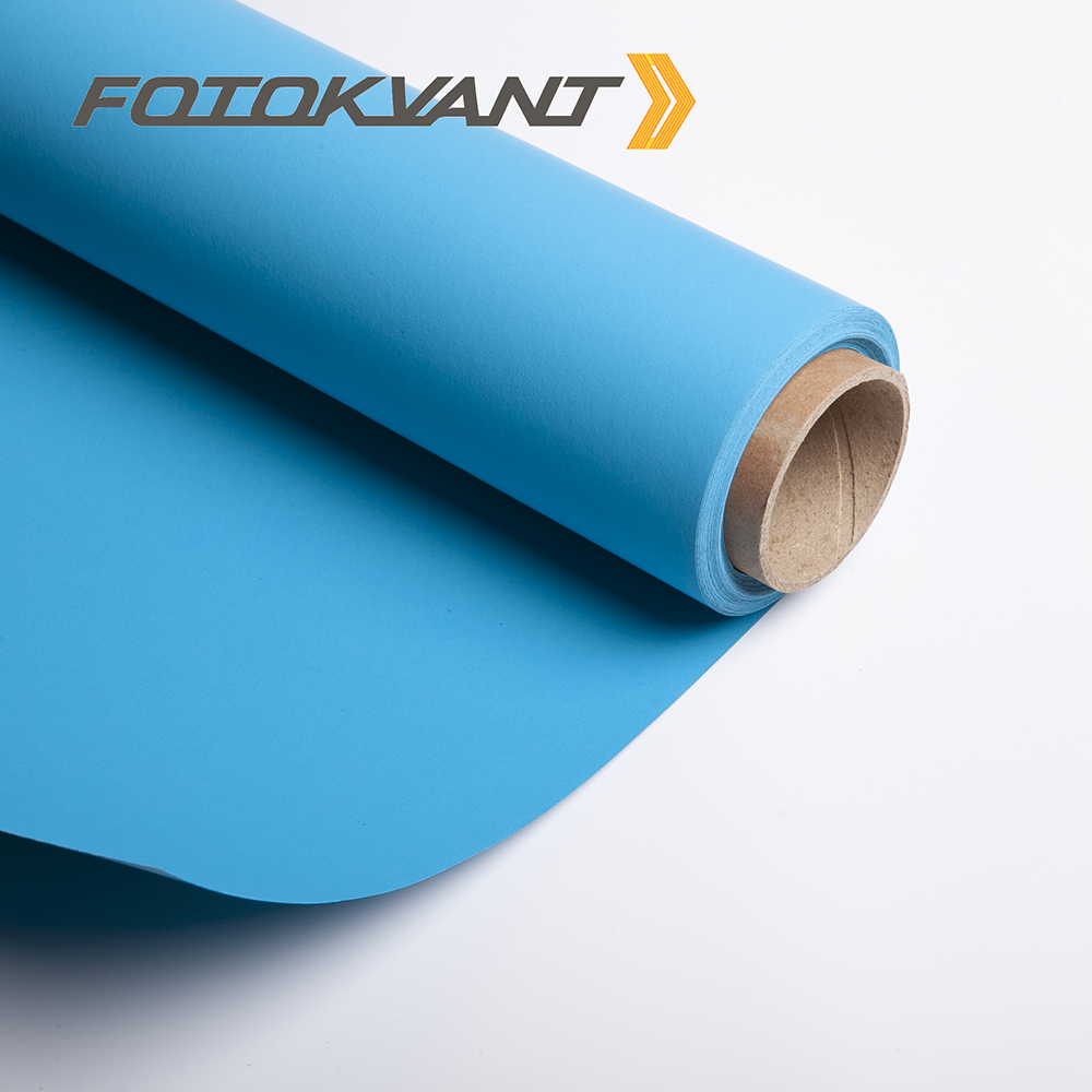 Fotokvant BGP-1310-06 фон бумажный 1,35х10 м голубая лагуна