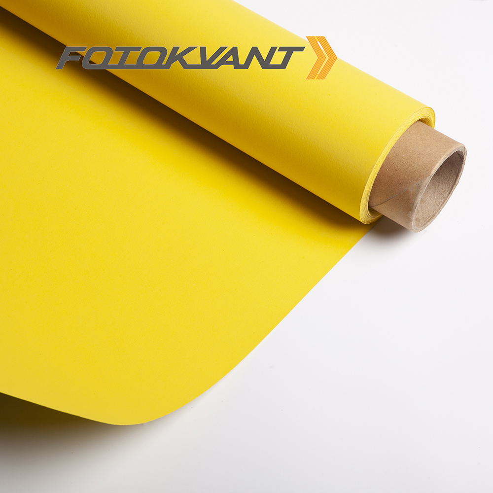 Fotokvant BGP-1310-50 фон бумажный 1,35х10 м желтый